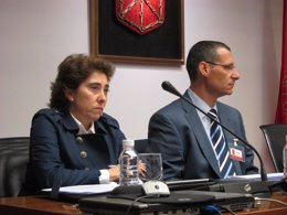 Mercedes Elizalde y Alberto Pérez, representantes del Sindicato Médico.