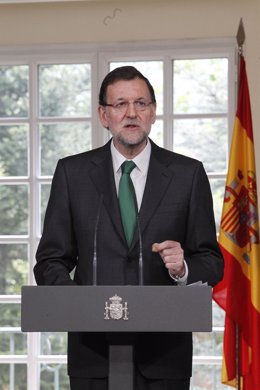 Primer plano de Mariano Rajoy