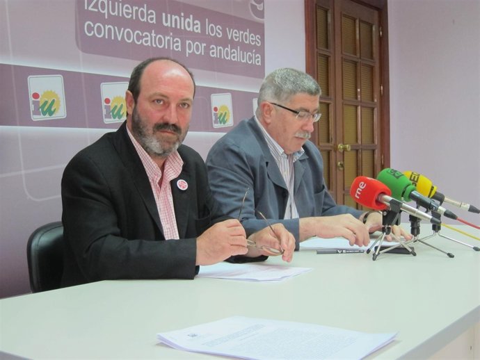 El coordinador provincial de IULV-CA en Huelva, Pedro Jiménez. 