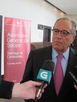 El pesidente de la asociación gallega de empresa familiar, Emilio Pérez