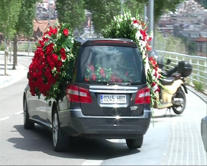 Coche fúnebre de Constantino Romero