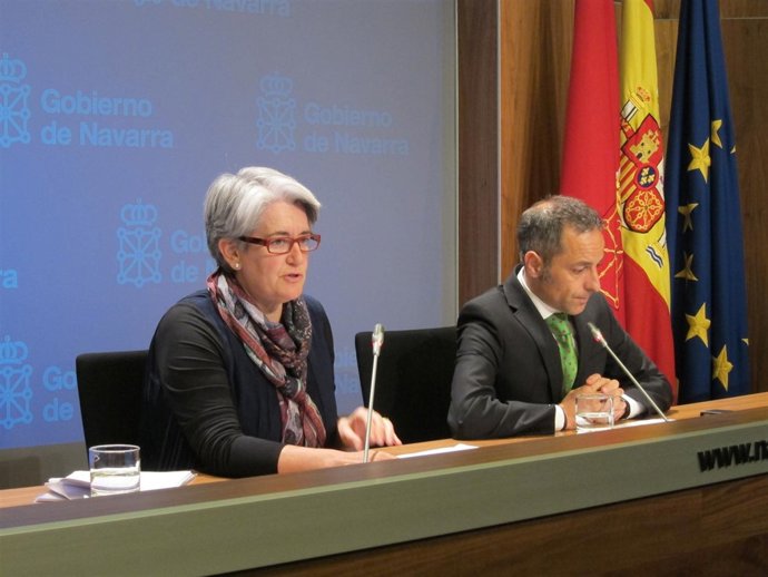Lourdes Goicoechea y Juan Luis Sánchez de Muniáin.
