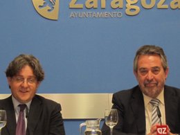El juez Fernández Seijo y el alcalde de Zaragoza, Belloch