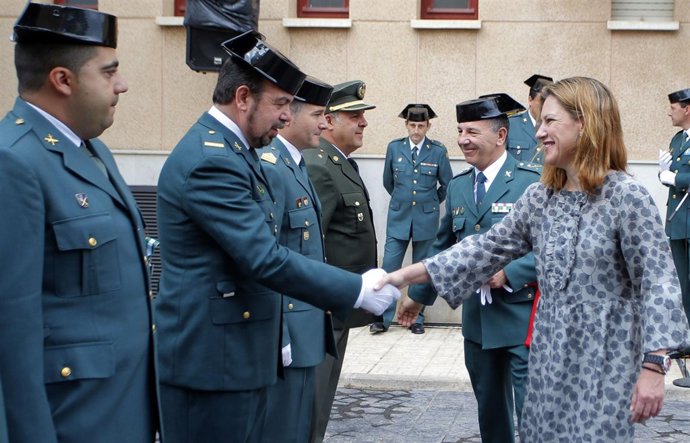 Acto del 169 aniversario de la fundación de la Guardia Civil
