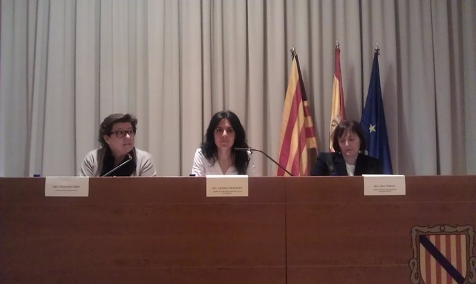 Catalina Cirer, Sandra Fernández y Aina Ferriol