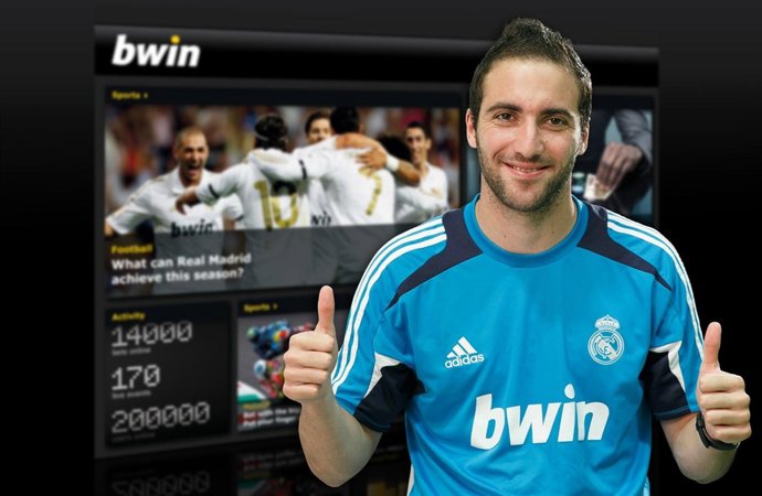 El delantero del Real Madrid Gonzalo Higuaín