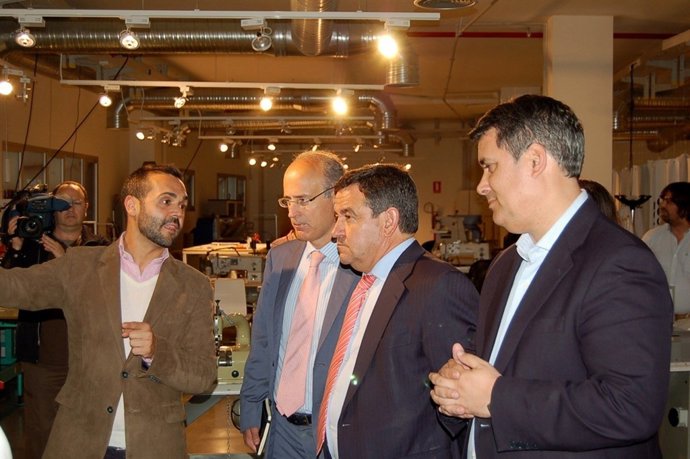 Loaiza en la Factoría de Innovación en Ubrique