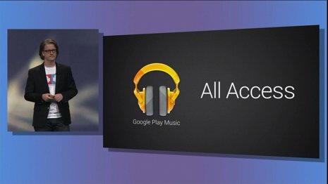 Presentación Google Play Music All Access