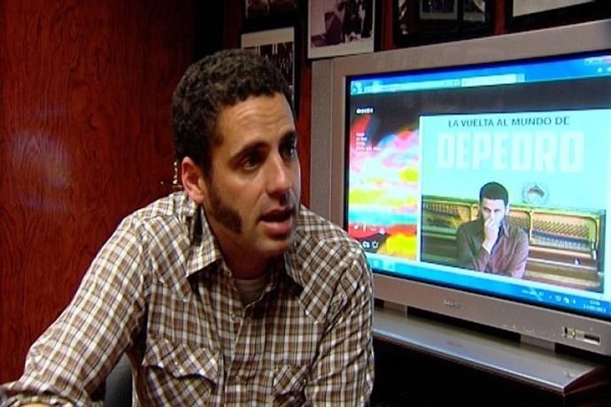 El cantante de Depedro, Jairo Zavala,