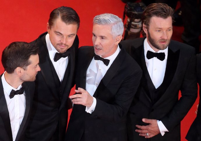 Baz Luhrmann y Leonardo DiCaprio, en la alfombra roja de Cannes