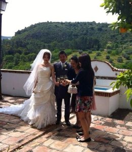 Boda japonesa en Montefrío