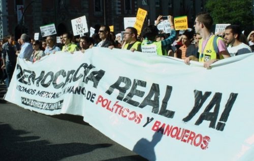 Primera Manifestación De Indignados Del 15-M