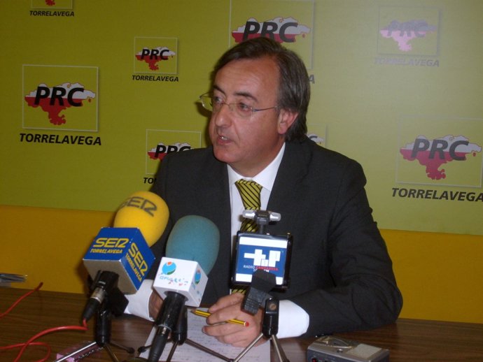 Pedro García Carmona, portavoz municipal del PRC en Torrelavega