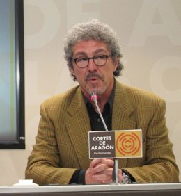 Diputado de CHA en las Cortes de Aragón, Gregorio Briz