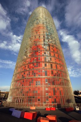 El edificio Agbar en Barcelona