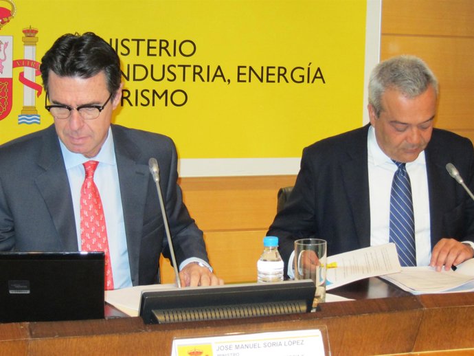 José Manuel Soria y Víctor Calvo Sotelo