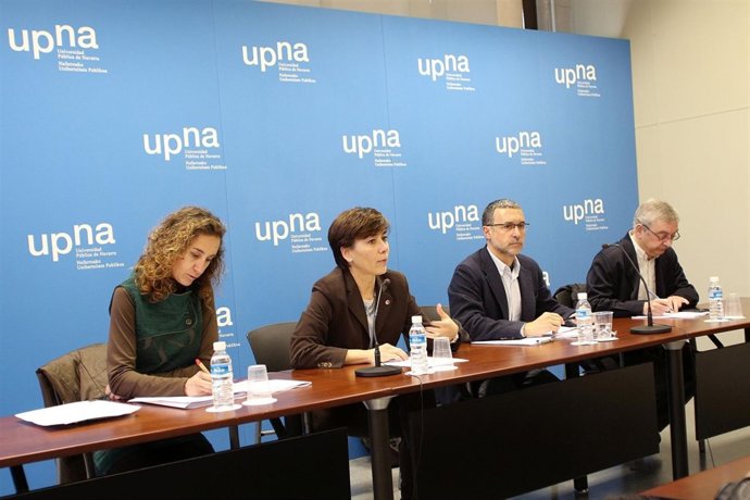 Patricia Ruiz, Eloísa Ramírez, Miguel Laparra y Ángel Iriarte.