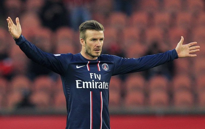 David Beckham en el PSG