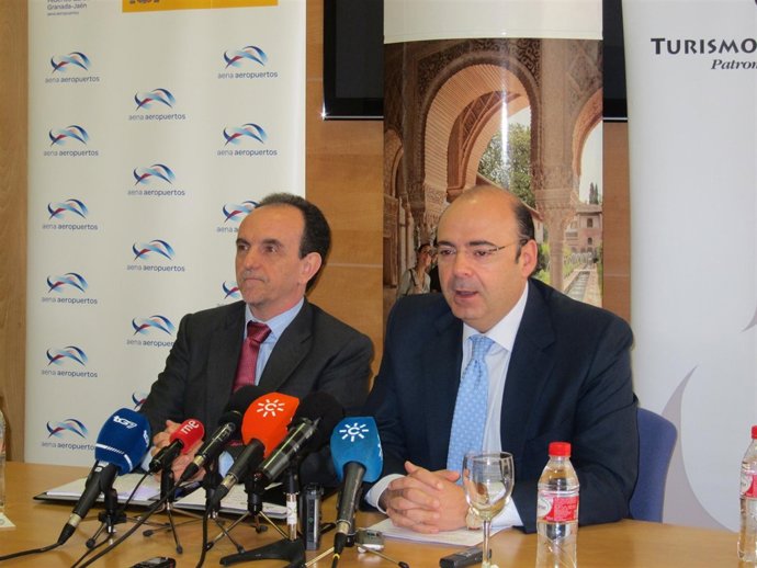 El consejero de Turismo y el Presidente de Diputación de GRanada