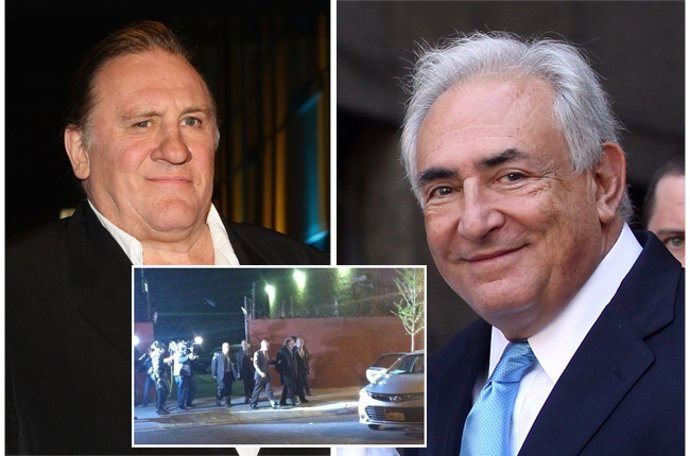 GERARD DEPARDIEU Y STRAUSS-KAHN