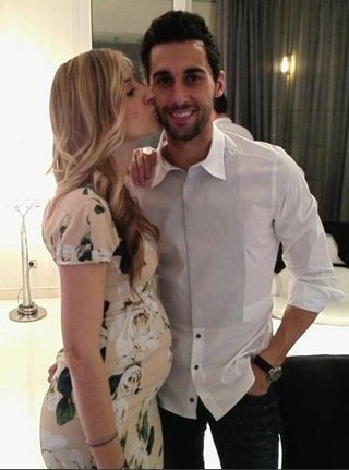 Carlota Ruiz y Álvaro Arbeloa