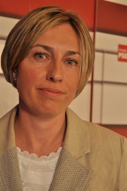 La secretaria de Organización del PSOE-Aragón, Eva Sáenz.