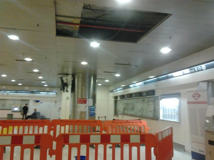 Desperfecto de la Estación Intermodal