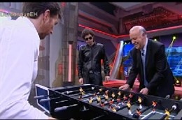Vicente del Bosque, Pablo Motos y El Hombre de Negro en El Hormiguero