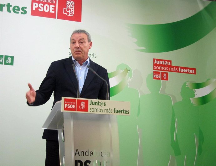 El portavoz del PSOE en el Parlamento andaluz, Francisco Álvarez de la Chica.