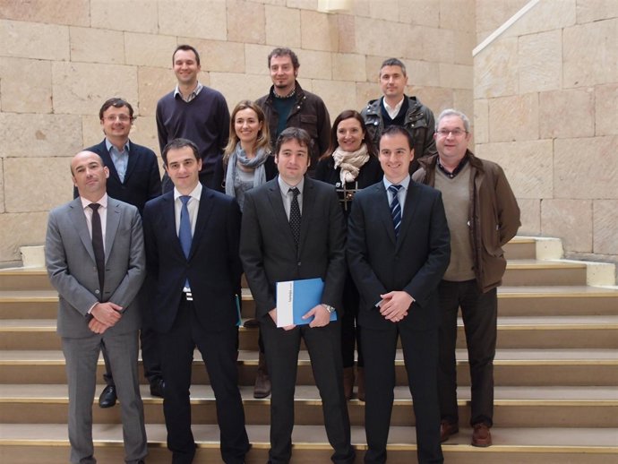 Sáinz y Galiana, con representantes de empresas de tecnología   