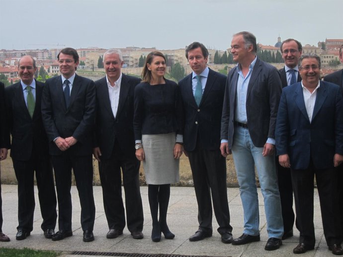 Cospedal, Floriano, Pons y Arena en Interparlamentaria del PP