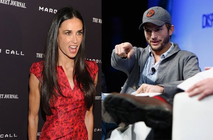 Demi Moore y Ashton Kutcher
