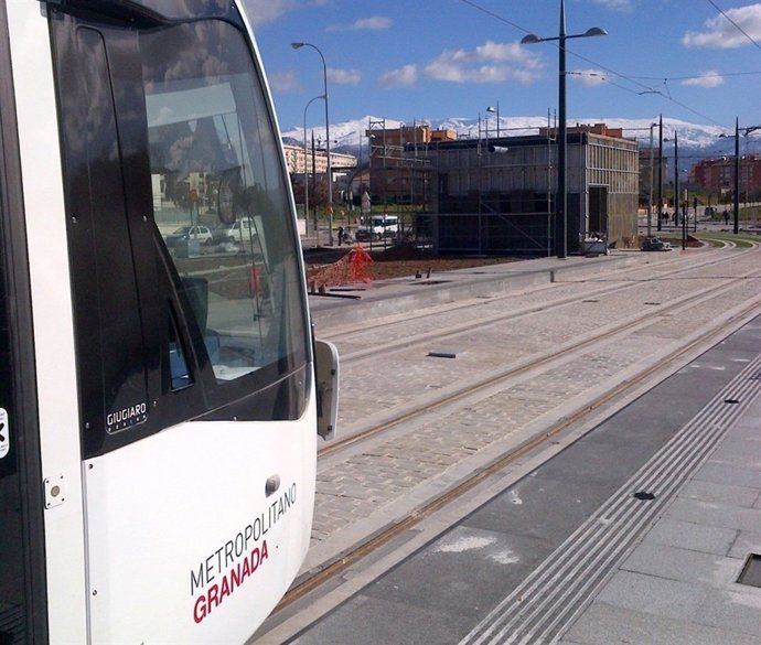 Metro de Granada en pruebas