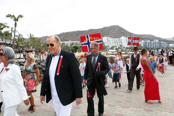 Celebración del Día de Noruega en Anfi Tauro