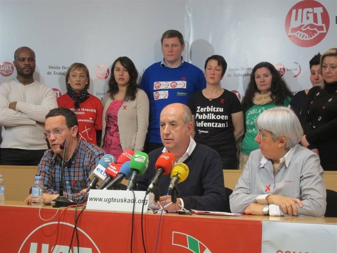 Rául Arza, en la presentación de su candidatura