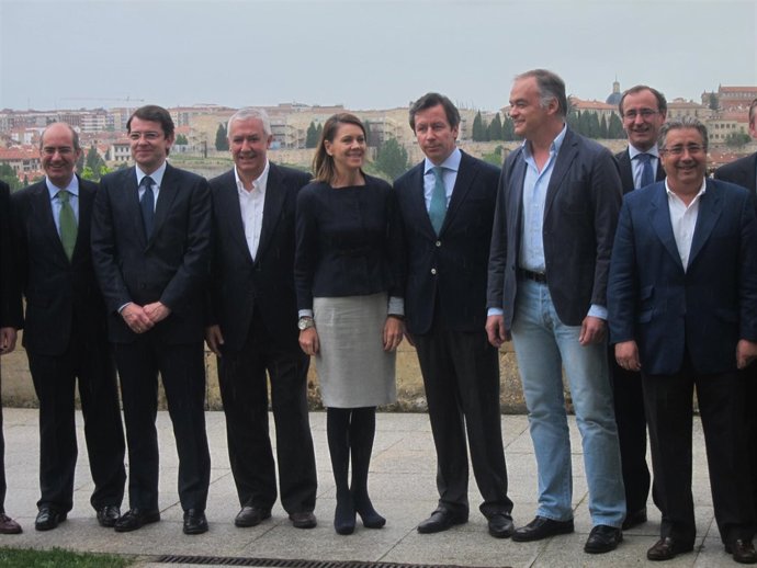 Cospedal, Floriano, Pons y Arena en Interparlamentaria del PP