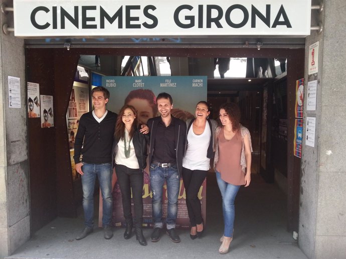 Presentación de la película 'La Estrella', en los cines Girona de Barcelona.