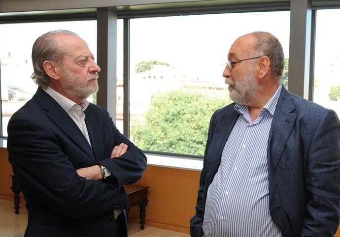 Fernando Rodríguez Villalobos y Julián Lebrato