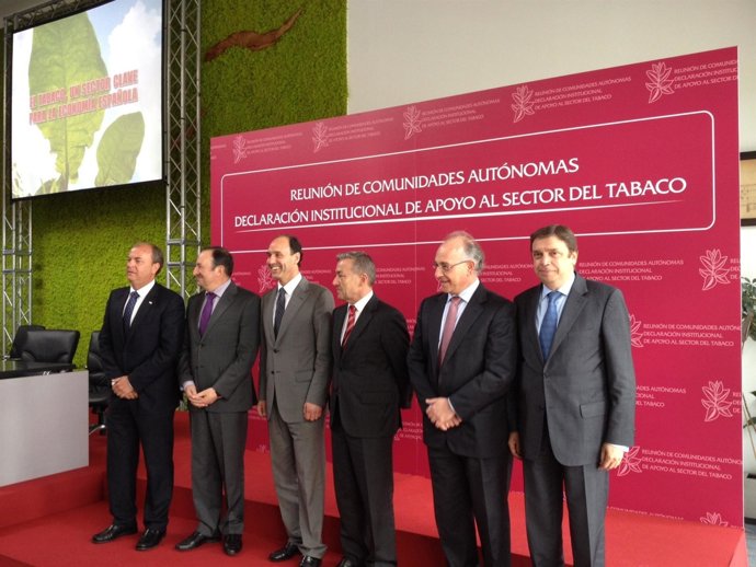 Declaración institucional de apoyo al sector del tabaco.