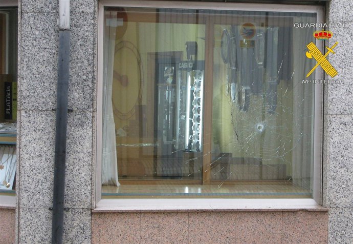 Cristal fracturado de la joyería