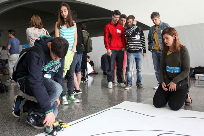 Participantes del Programa Desafío Robot 2013