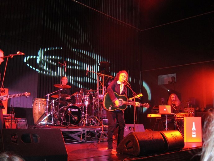 Donovan actuando en Santiago