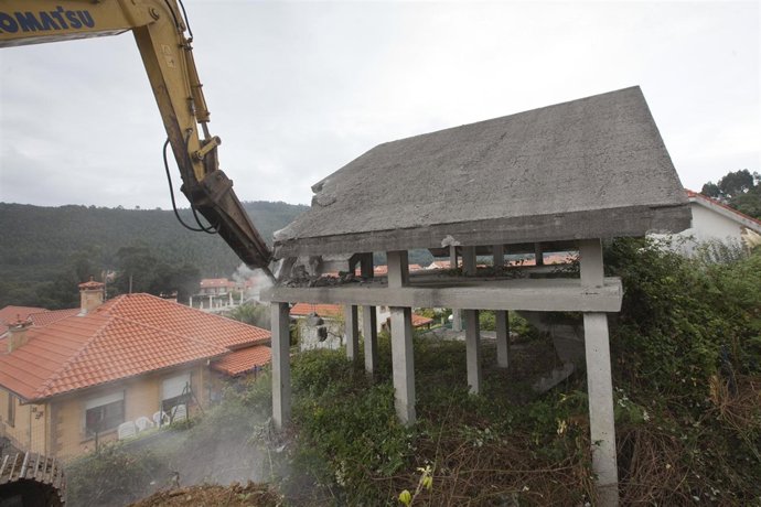 Primera demolición del Plan de Derribos 