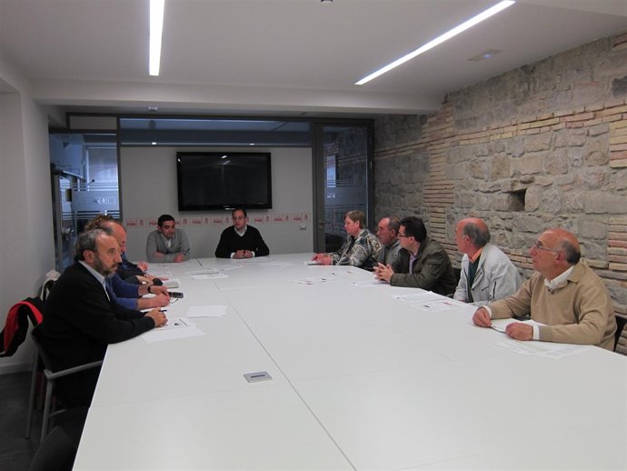 Reunión de trabajo socialista