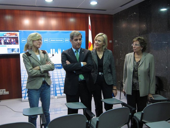  Belén Pajares, Alberto Fernández, Àngels Esteller I Gloria Martín