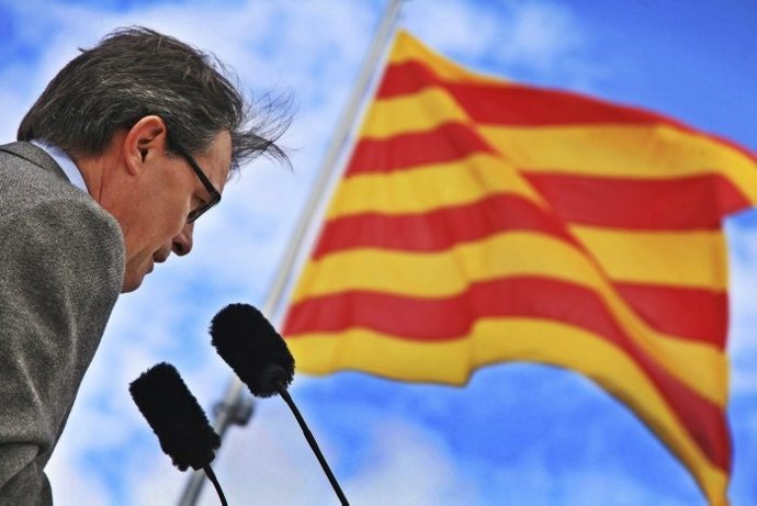El presidente de la Generalitat, Artur Mas