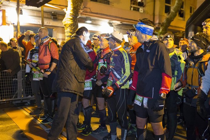 Diego en la salida de 'Los 10.000 del Soplao'