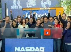 inicio de facebook en bolsa