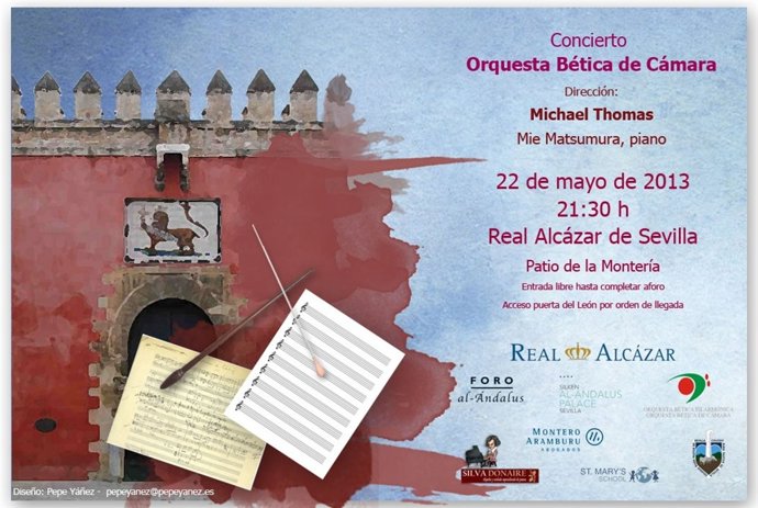 La Orquesta Bética de Cámara en el Alcázar