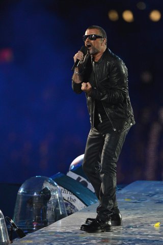 During the Closing Ceremony on Day 16 of the London 2012 Olympic Games at Olympi